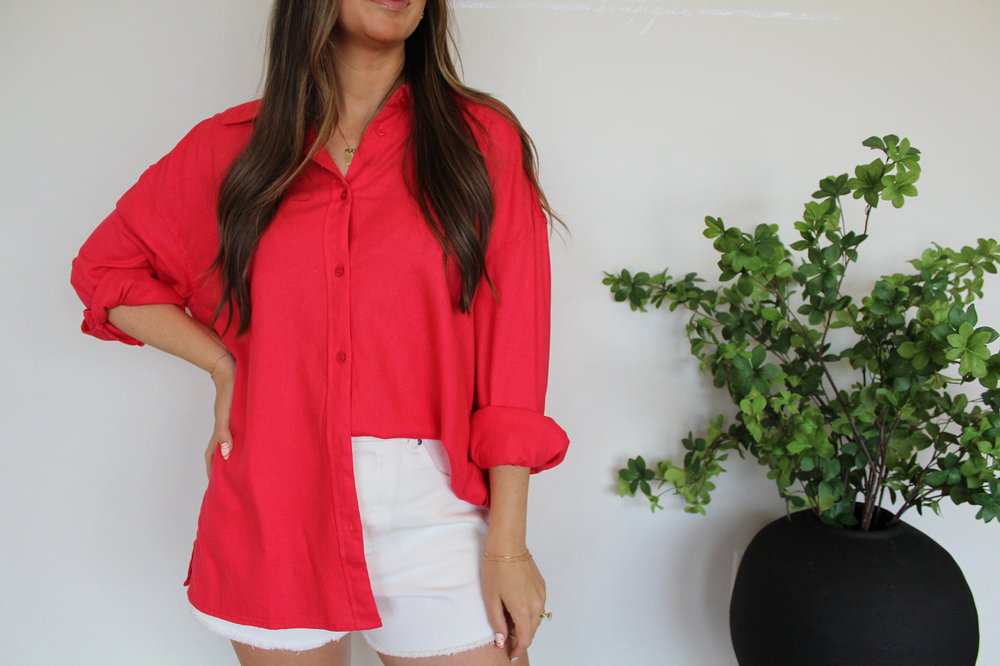 Radiant Row Button Up