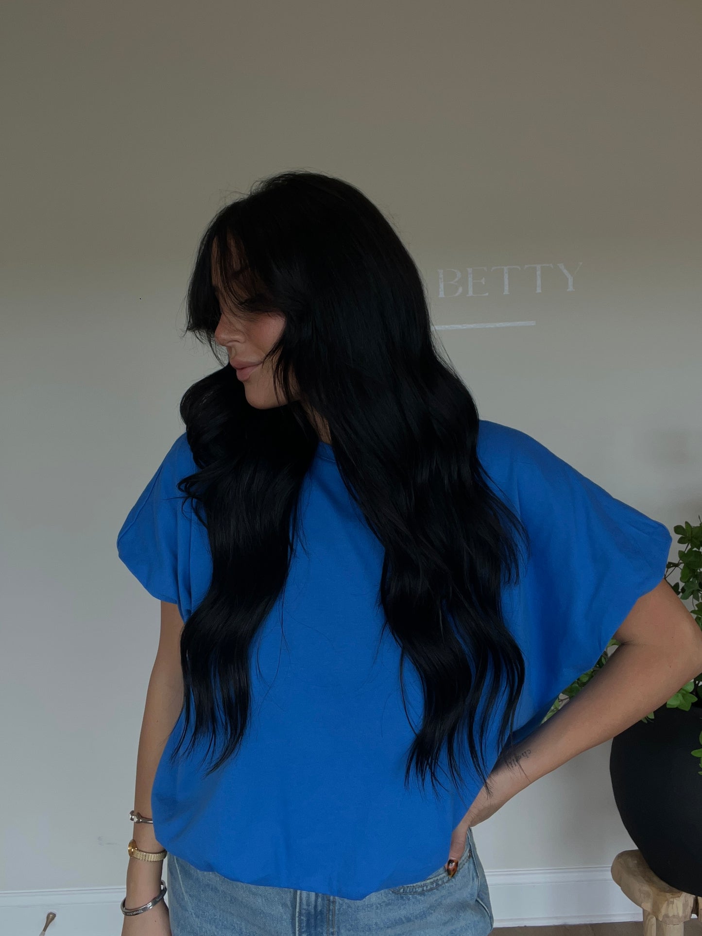 Bubble Hem Top