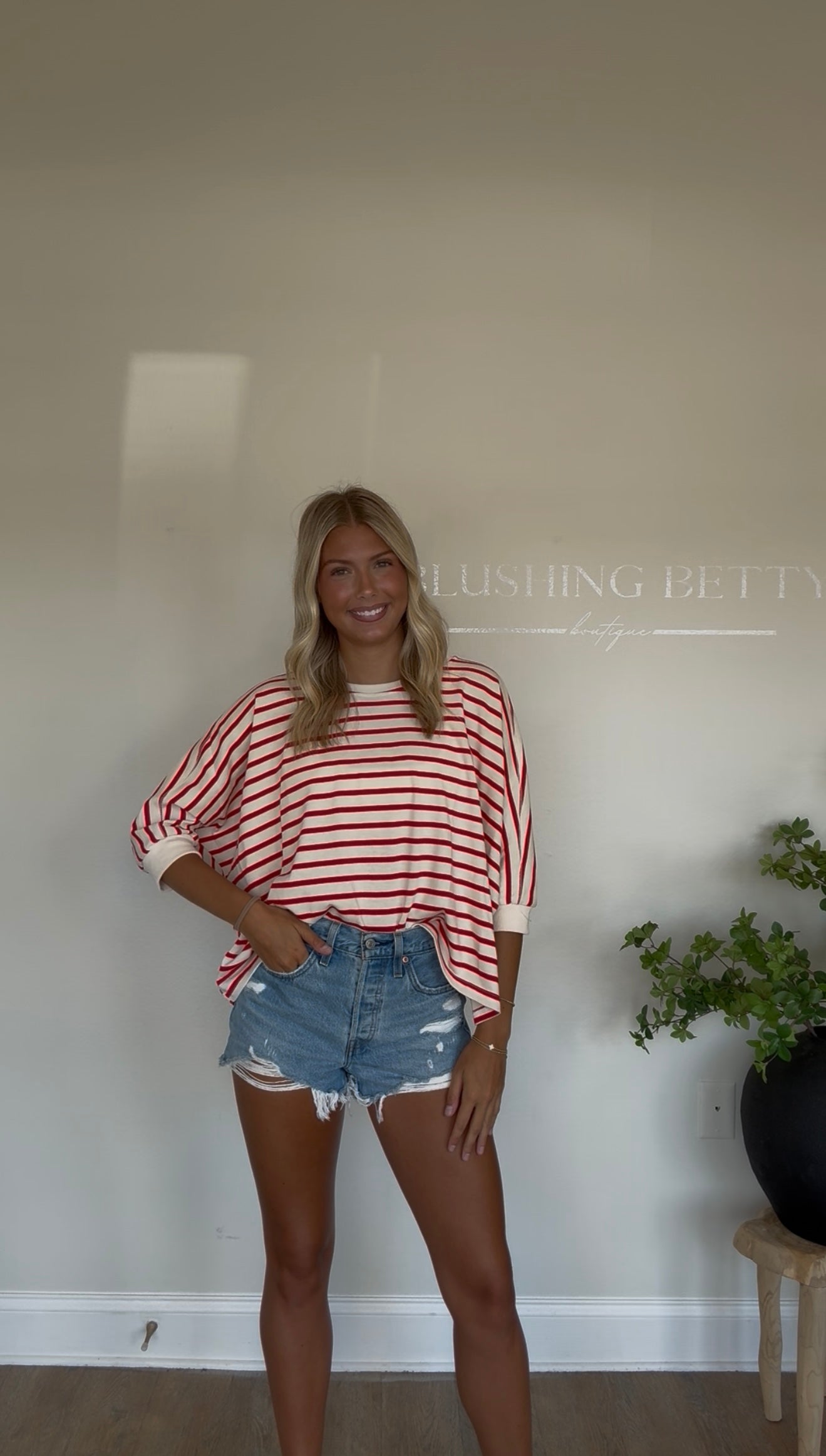 Amelia Striped Top