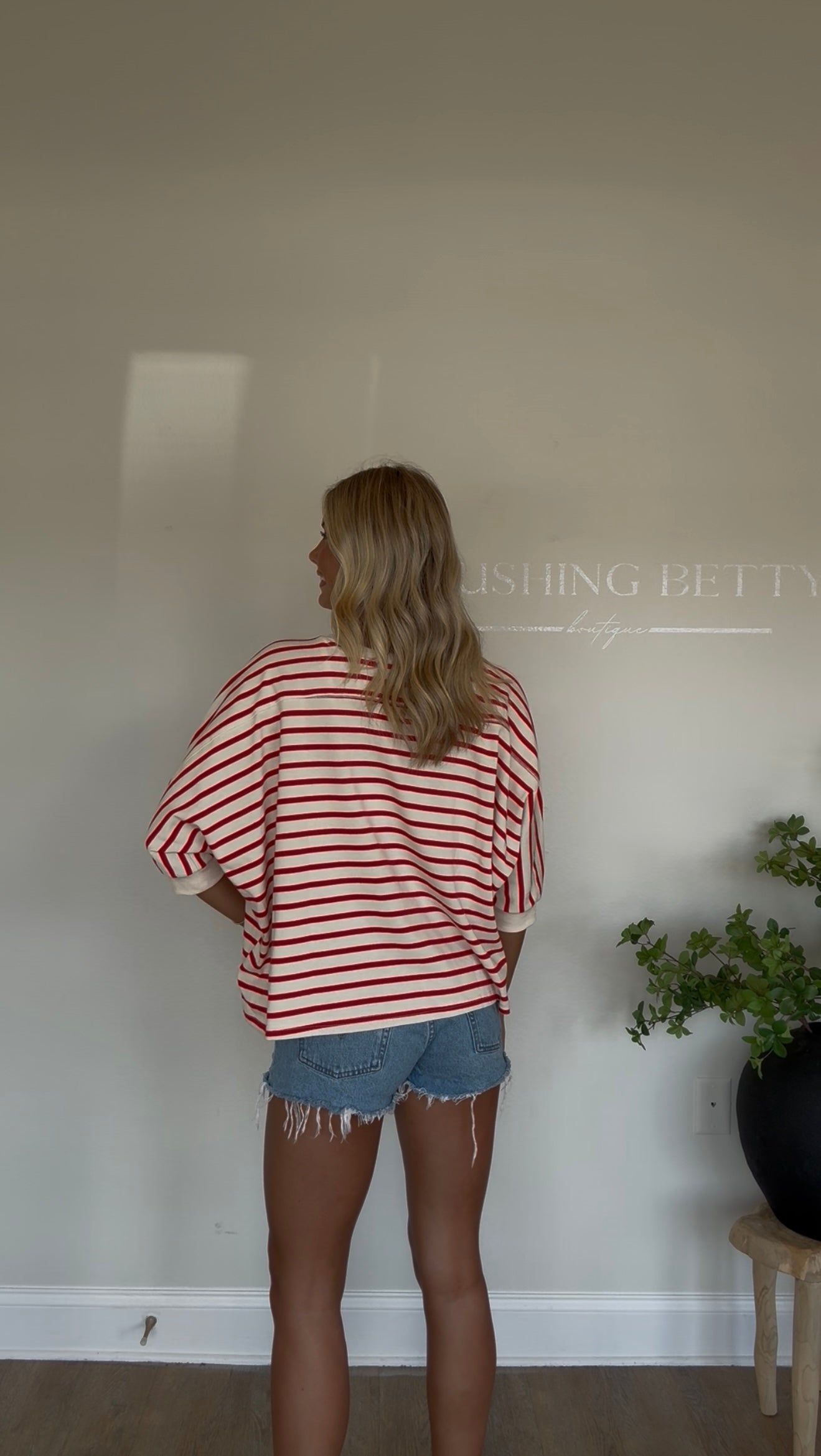 Amelia Striped Top