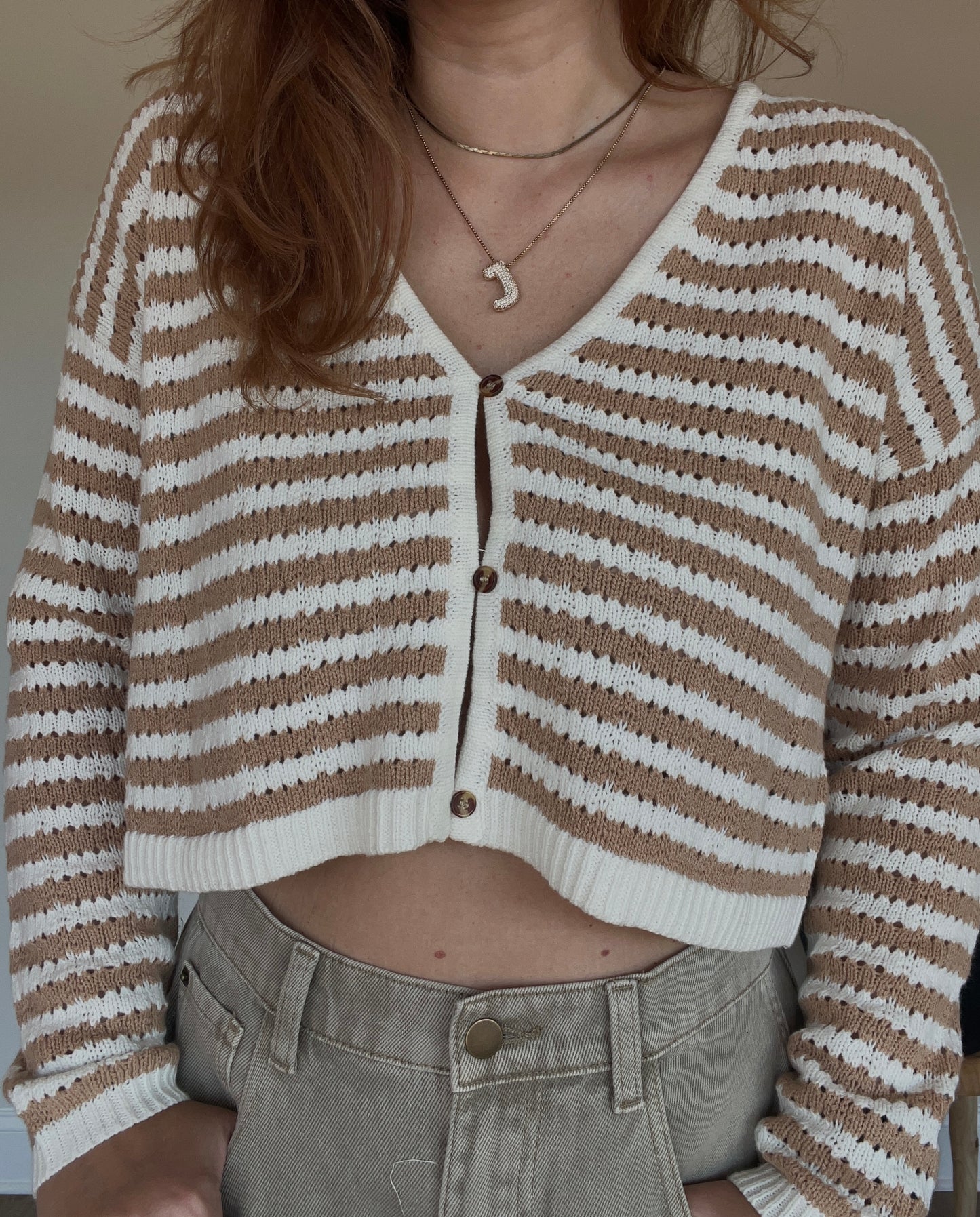 Crochet Knit Cardigan
