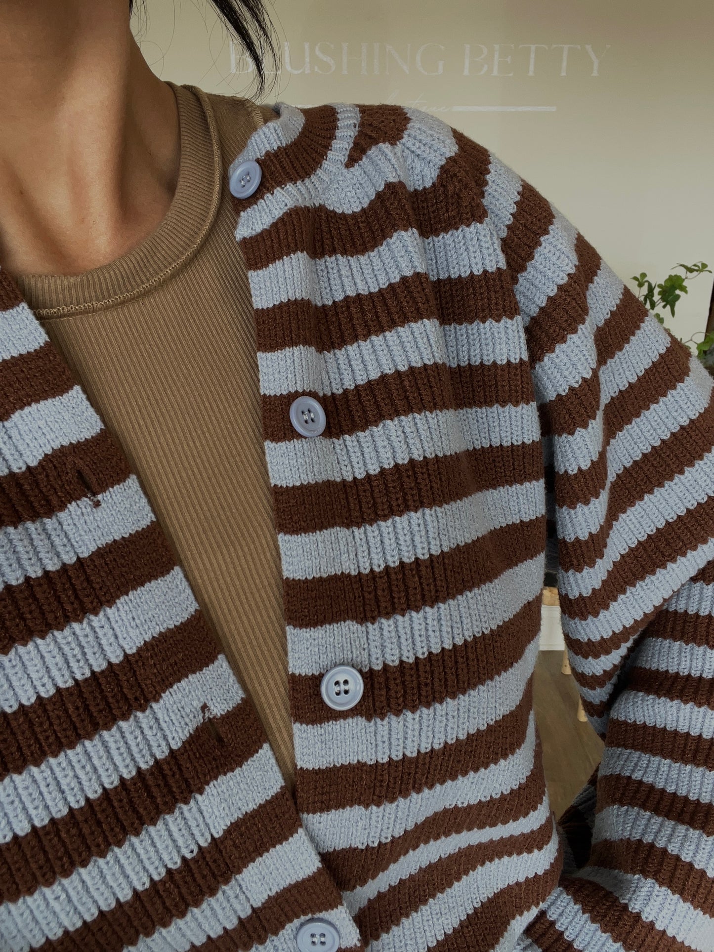Bold Stripe Cardigan