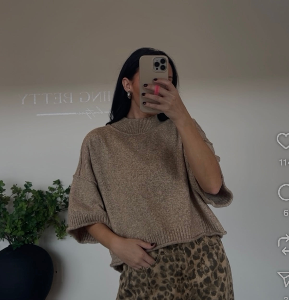 Short & Soft Sweater