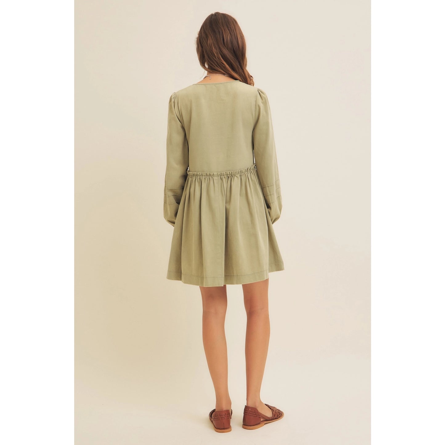 Olive Mist Dream Dress