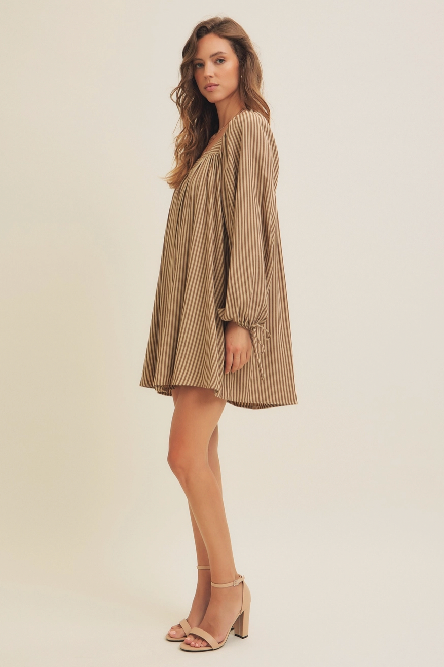 Skylar Striped Mini Dress