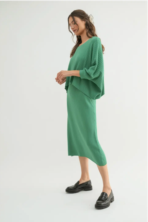 Cozy Hue Ribbed Set