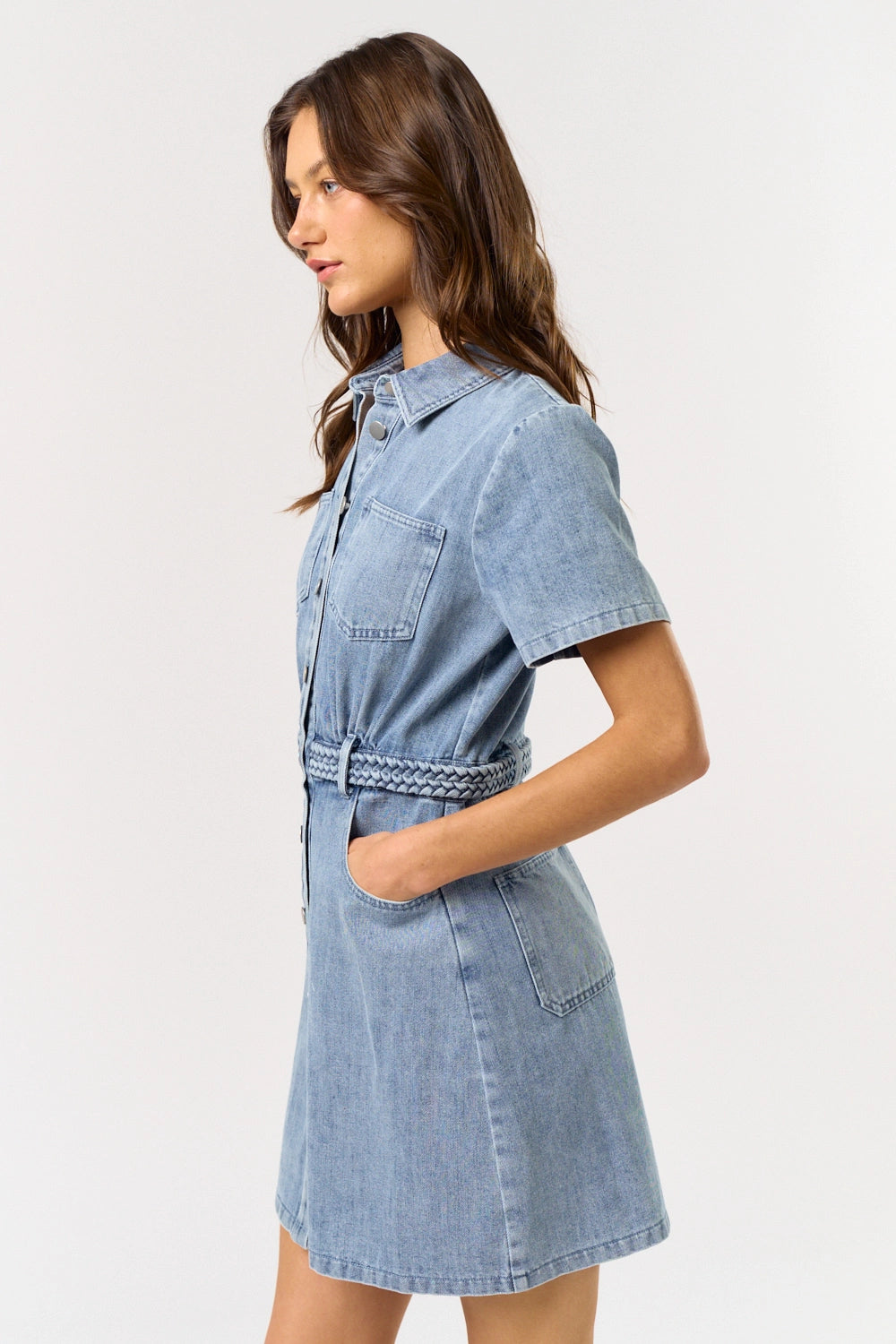 Denim Dream Mini Dress