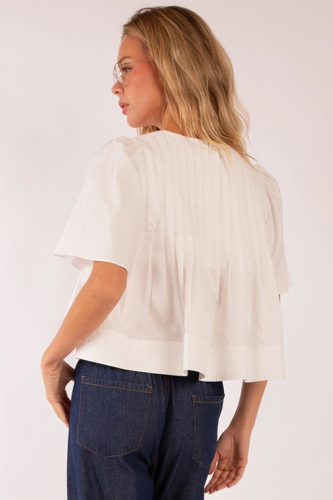 Grace Pleated Blouse