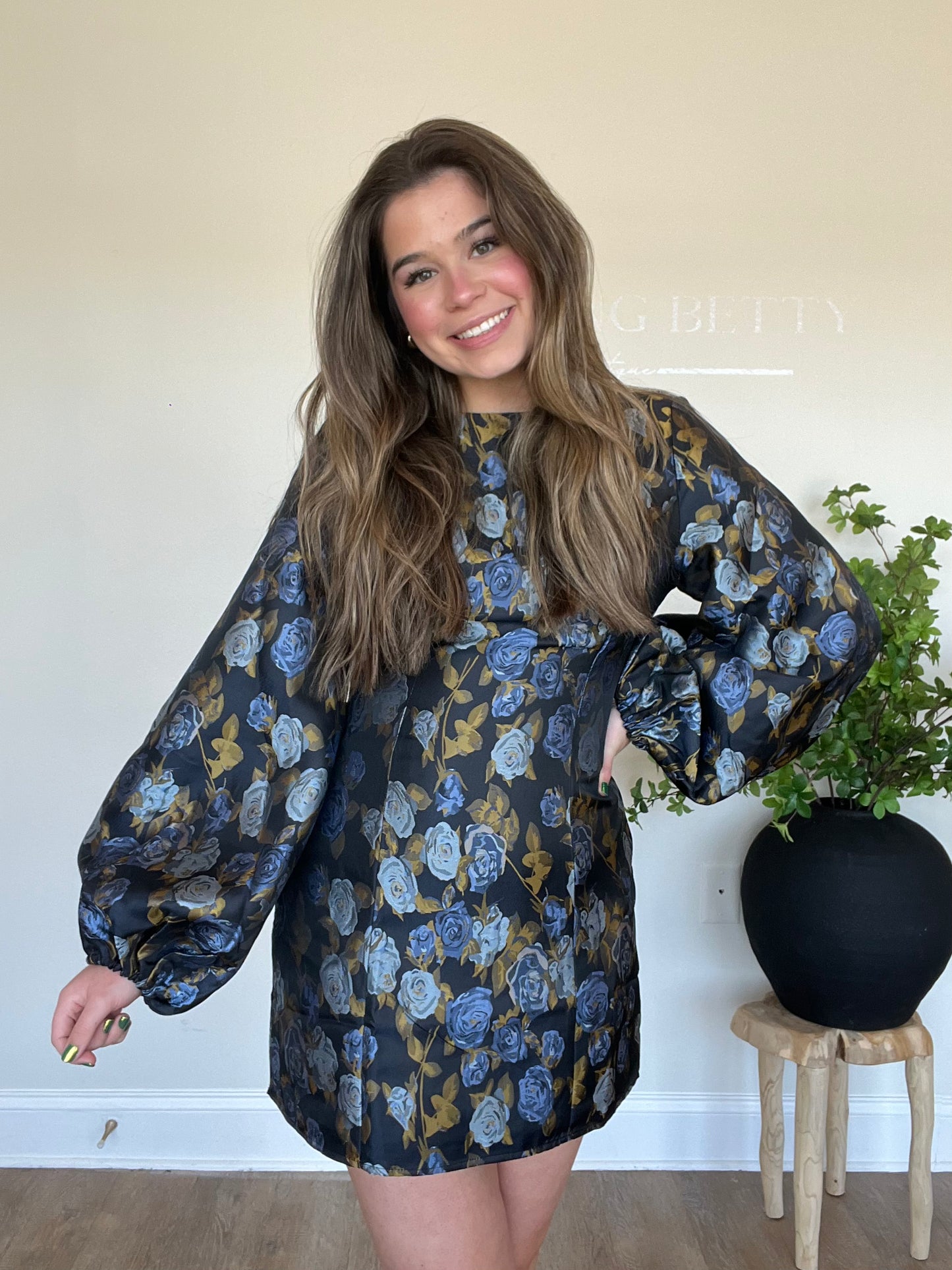 Blooming Hour Mini Dress