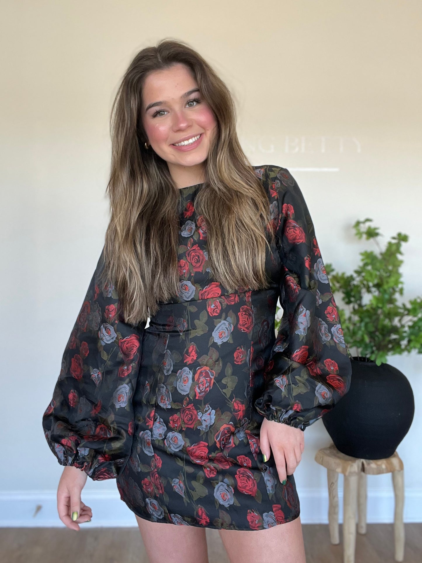 Blooming Hour Mini Dress