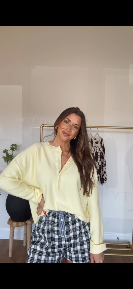 Lemon Drop Pullover Sweater