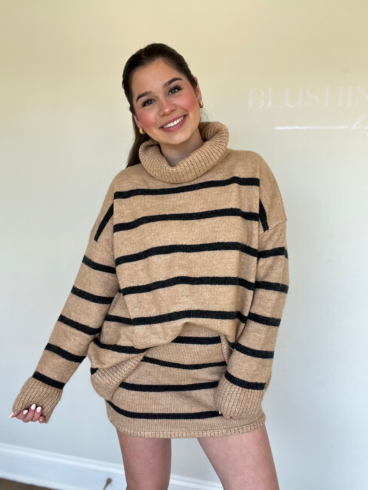 Autumn Lines Sweater Set