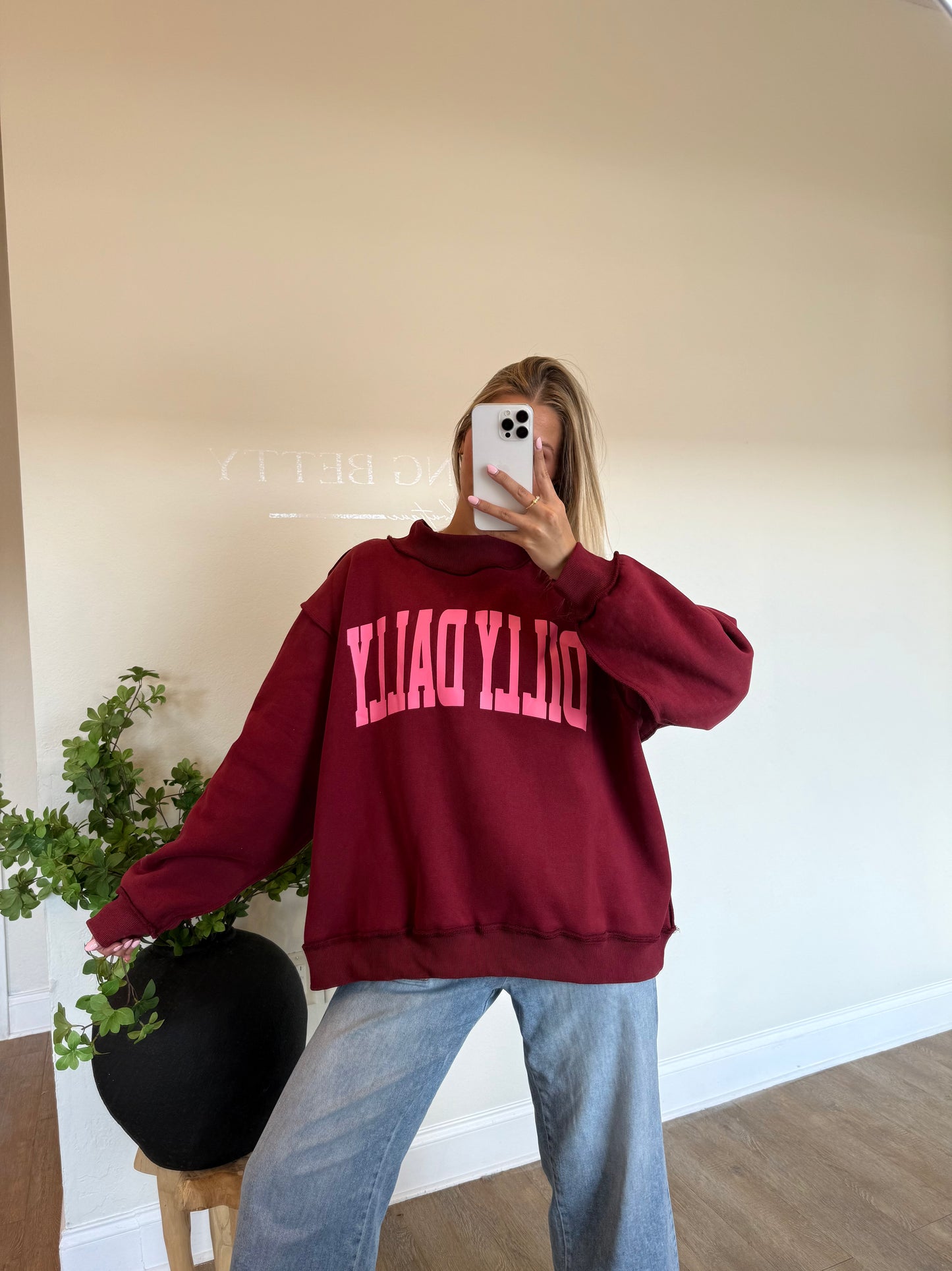 Dilly Dally Mock neck