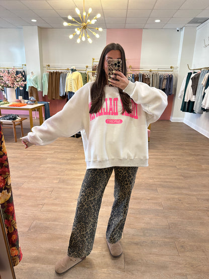 Dilly Dallyin Sport Reversible Sweatshirt