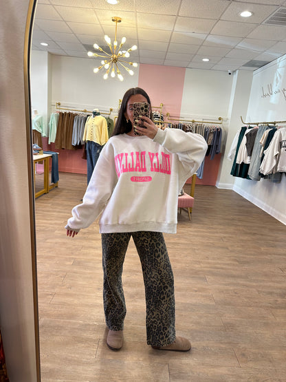 Dilly Dallyin Sport Reversible Sweatshirt