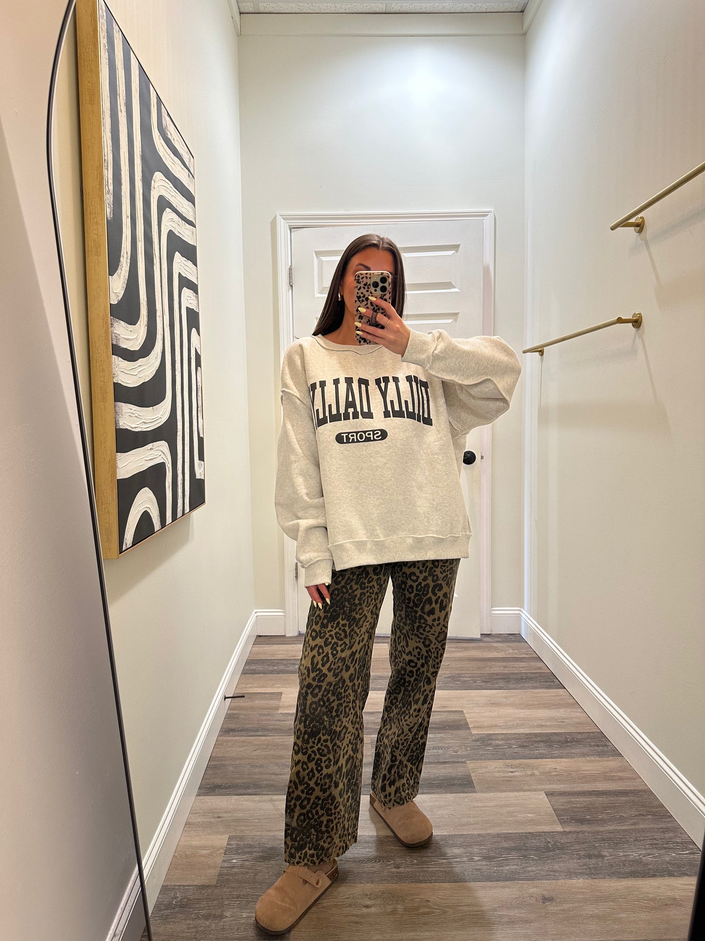 Dilly Dallyin Sport Reversible Sweatshirt