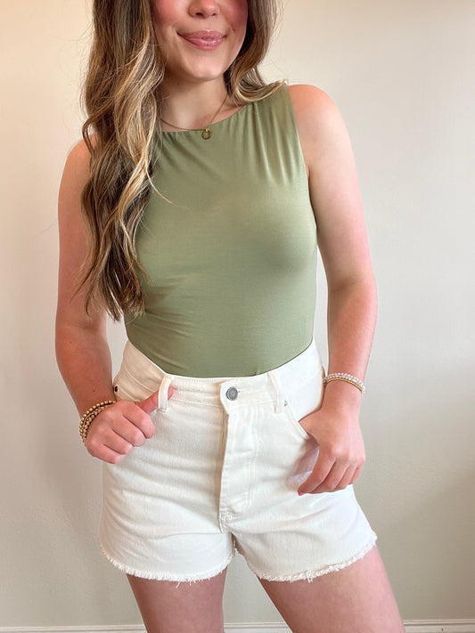 Seaside Denim Shorts