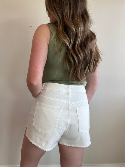 Seaside Denim Shorts
