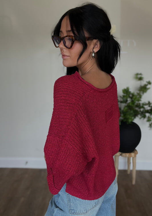 Ashley Cropped Sweater