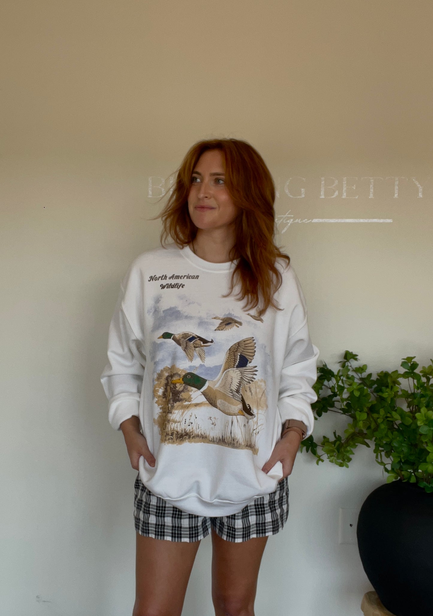 Ducks Wildlife Crew Neck