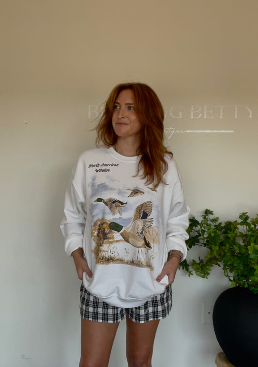 Ducks Wildlife Crew Neck