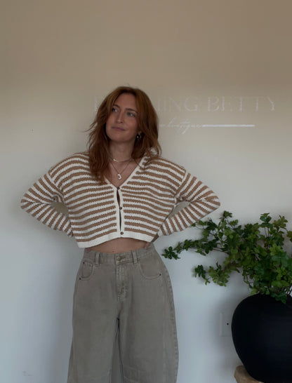 Crochet Knit Cardigan