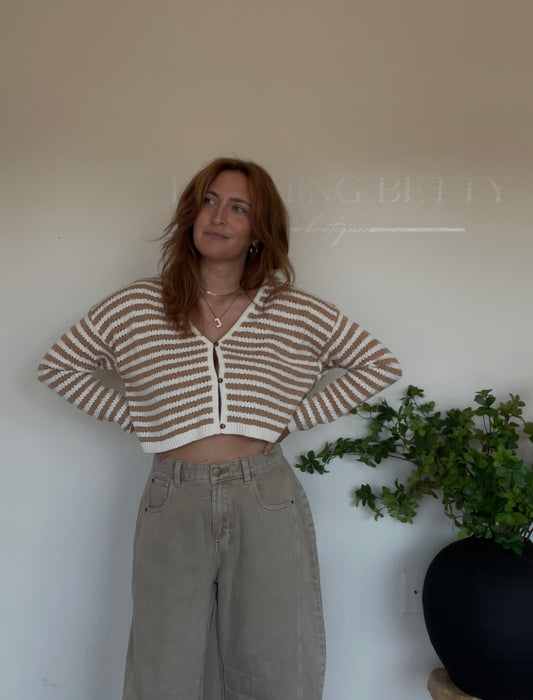 Crochet Knit Cardigan