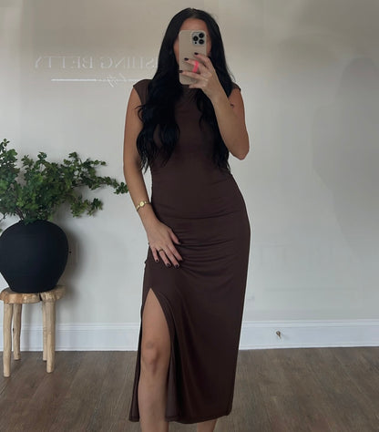 Spiced Silhouette Dress
