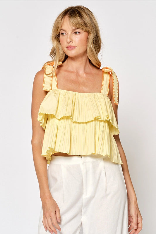 Sunbeam Pleated Tank