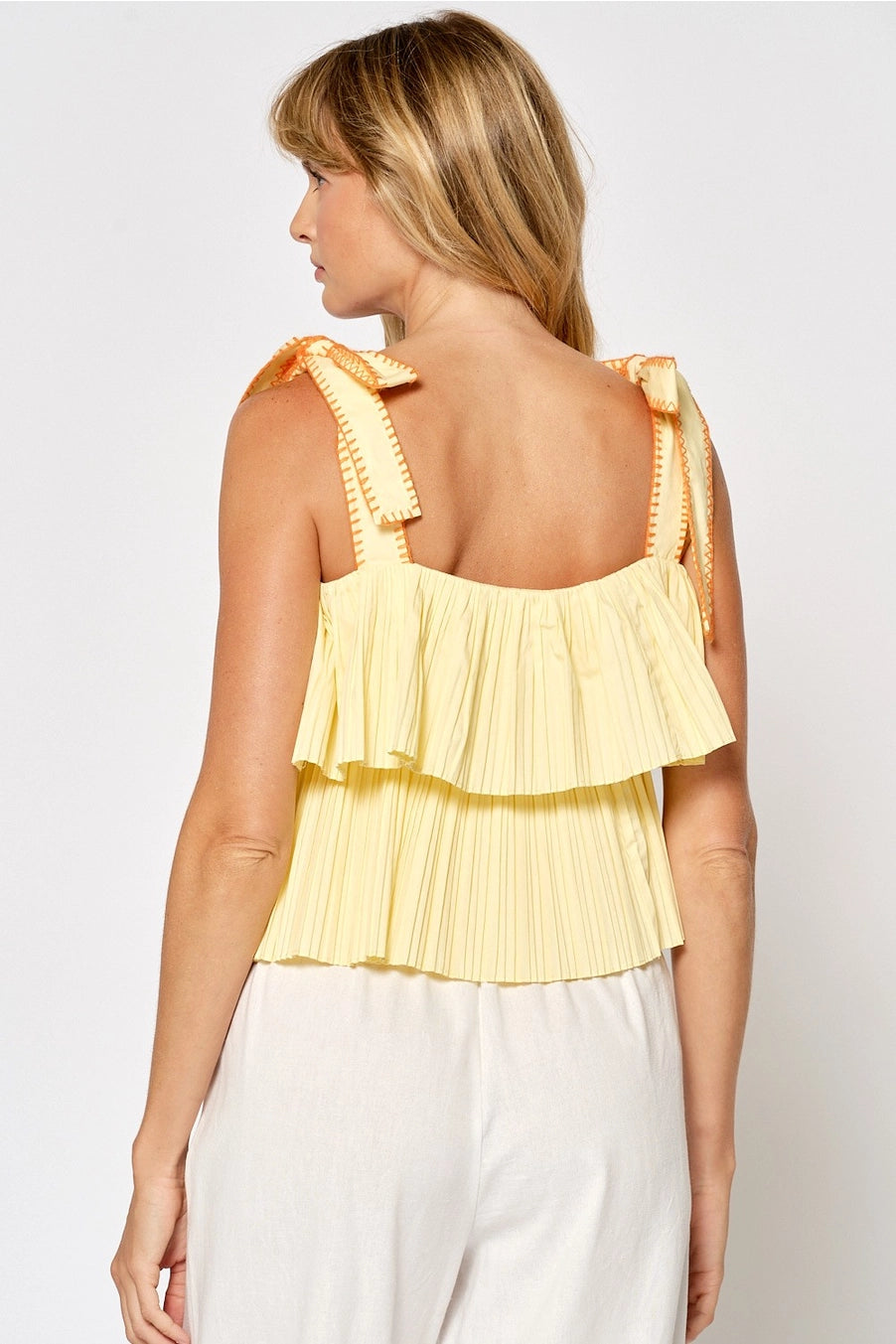 Sunbeam Pleated Tank