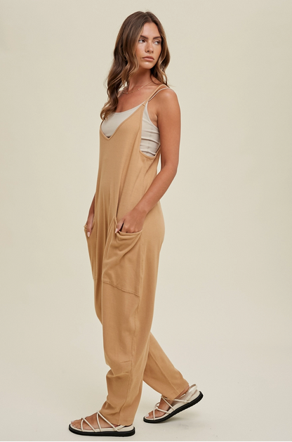 Highroller Ribbed Knit Jumpsuit