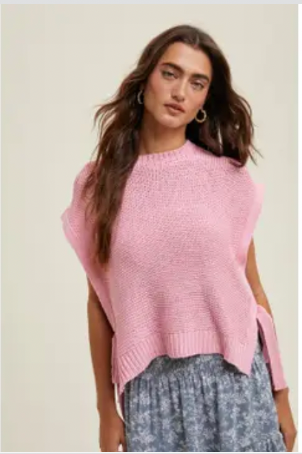 Bubblegum Sweater Vest