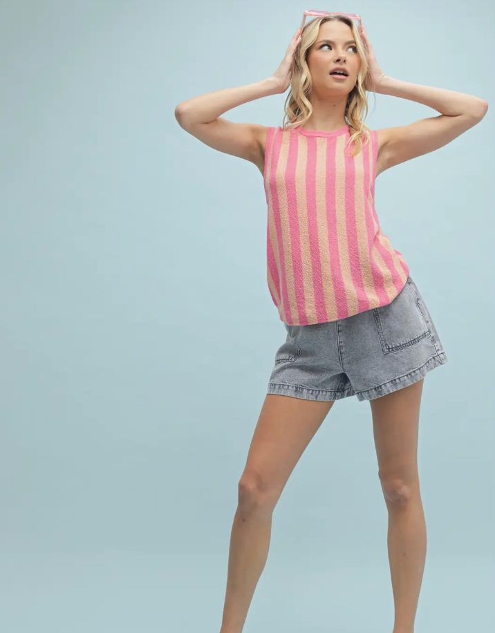 Vivid Vibe Sweater Tank