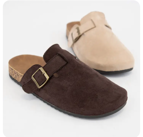 Chocolate Brown Slip Ons