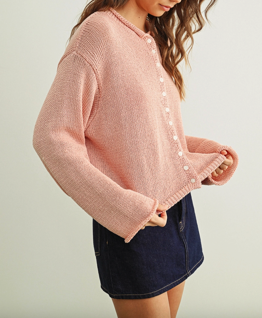 Pretty in Pink Cardigan