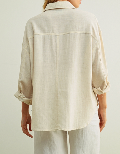 Vacay Button Down