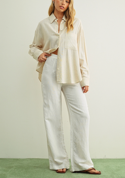 Vacay Button Down