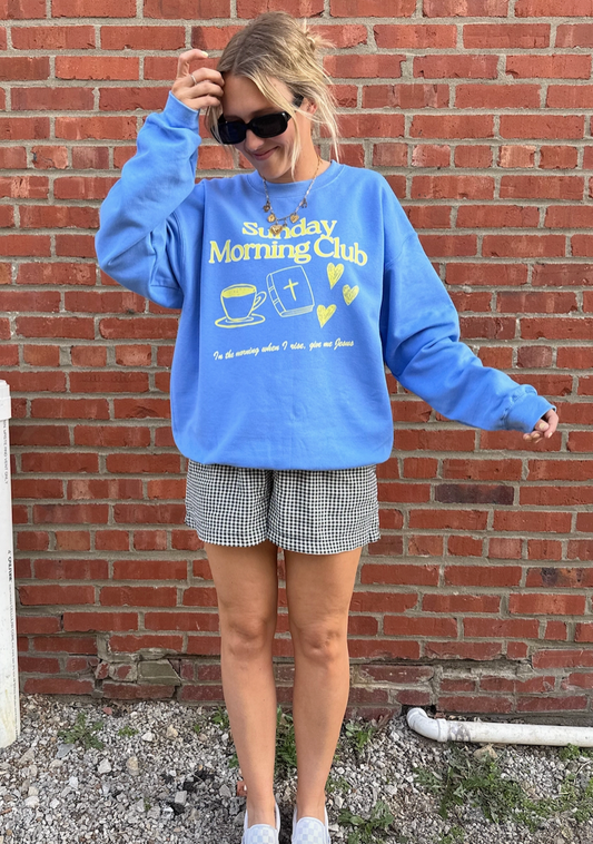 Sunday Morning Club Sweatshirt