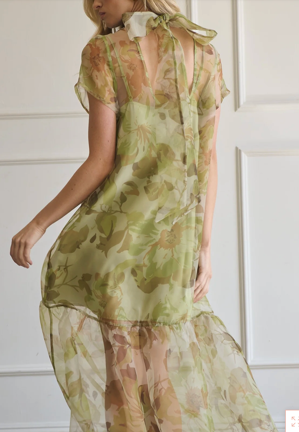 Ellery Floral Dime Maxi Dress
