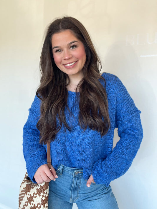 Blue Current Sweater