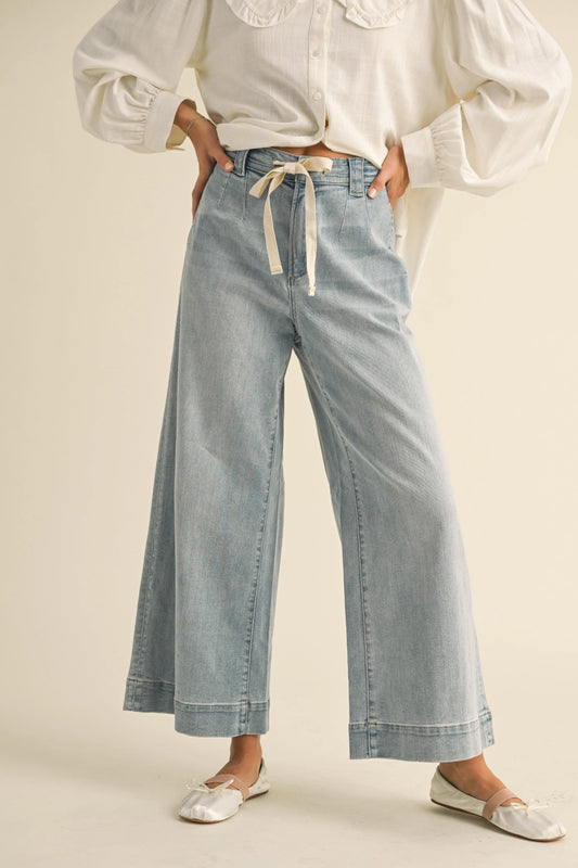Front Tie Denim