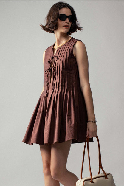 Ivy Pleat Dress
