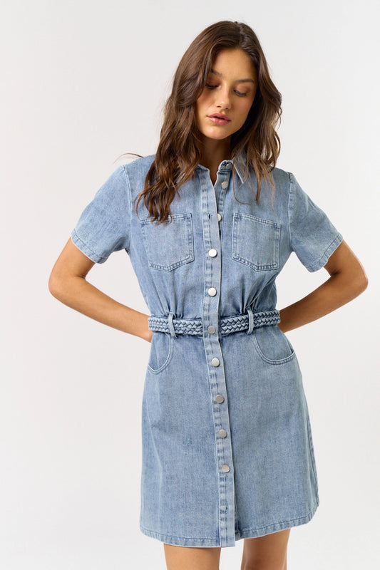 Denim Dream Mini Dress