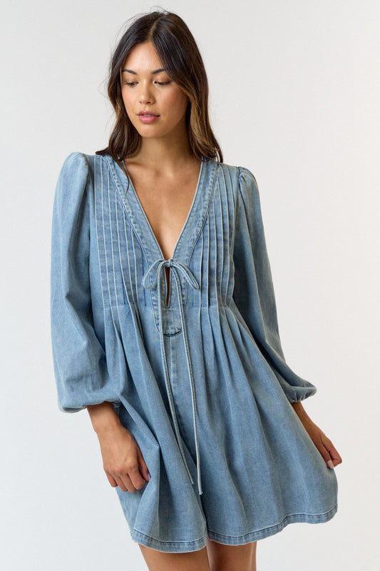 Easy Breezy Denim Romper
