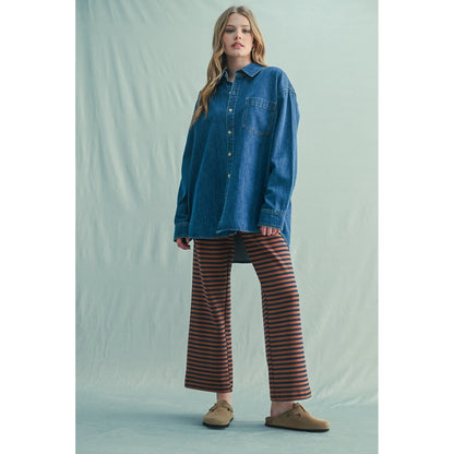 Easy Blues Denim Top