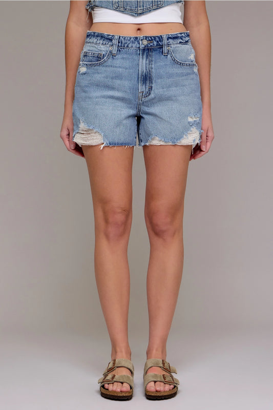 Living in Denim Shorts