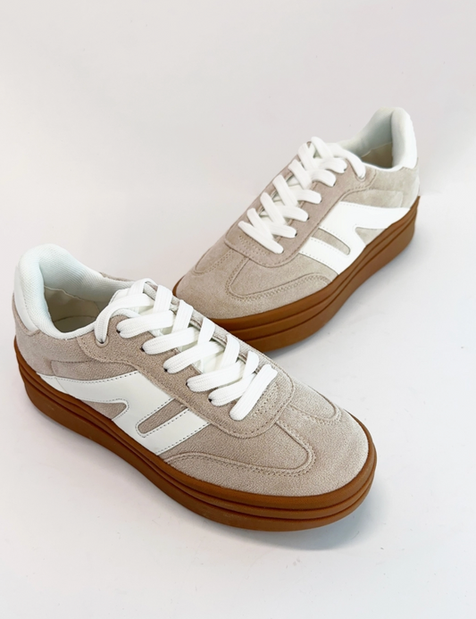 Platform Grey Sneaker