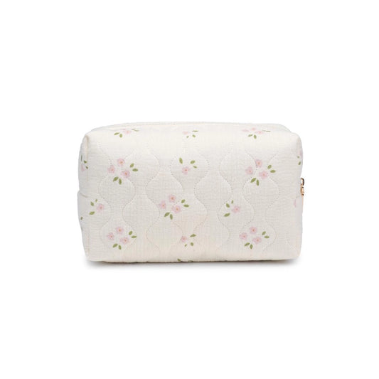 Quilted Makeup Bag