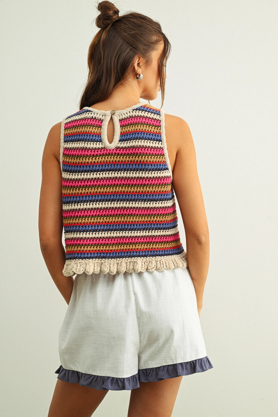 Colorwave Knit Top