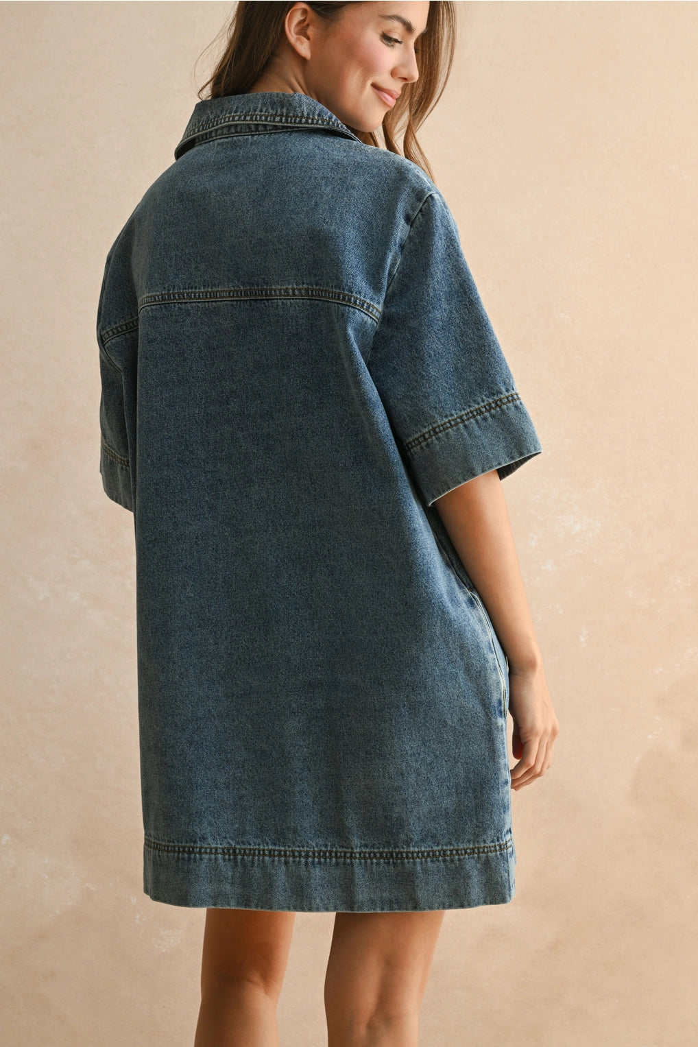 Sunday Sway Denim Dress